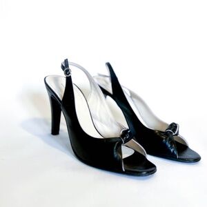 Banana Republic 3" Slingback Peep Toe Pumps Size 7 1/2